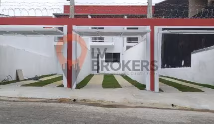 sobrado novo a venda na vila Jundiaí em Mogi das Cruzes Com 2 quartos 1 suíte com sacada Sala 1 lavabo  Cozinha quintal  2 vagas