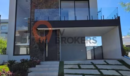 Imóvel de luxo em condomínio de alto padrão em Mogi das Cruzes-SP: 3 quartos, 3 suítes, 3 salas, 5 banheiros, 4 vagas de garagem, 220,57 m².