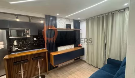 Apartamento à venda em Suzano-SP, Jardim São Luís: 2 quartos, 1 suíte, 2 salas, 2 banheiros e 1 vaga de garagem. Confira!