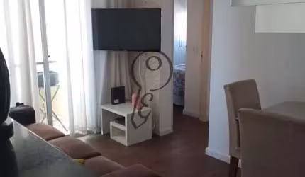 Lindo apartamento de 2 dormitórios, sacada e 1 vaga fixa e livre para locação, Vila Moraes, São Pau