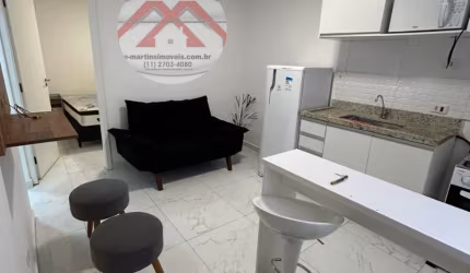 APARTAMENTO STUDIO Á LOCAÇÃO - 01 DORMITÓRIO - TATUAPÉ