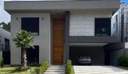 Casa mobiliada à venda no Residencial Tamboré 11