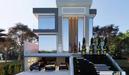 Casa em construção à venda no Residencial Gênesis II