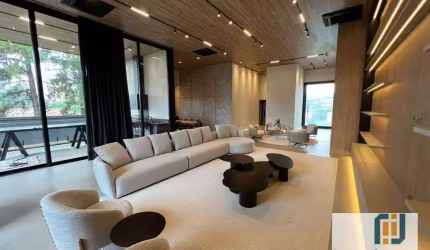 Casa térrea mobiliada para venda e locação no Residencial Alphaville 1