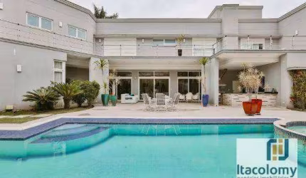 Casa com 4 dormitórios à venda, 1100 m² por R$ 21.990.000 - Residencial Três (Tamboré) - Santana de Parnaíba/SP