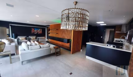 Apartamento com 3 dormitórios para alugar, 258 m² por R$ 18.000/mês - Edifício Vogue - Alphaville -- Barueri/SP