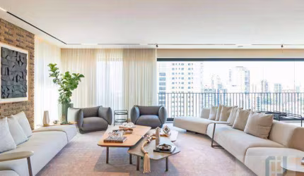 Apartamento mobiliado à venda no Le Parc Itaim Bibi