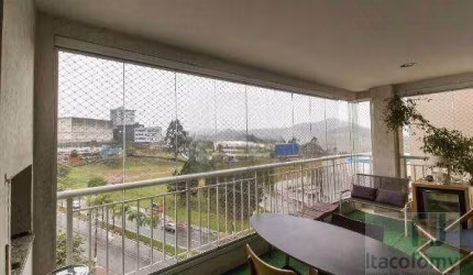 Apartamento com 3 dormitórios à venda, 132 m² por R$ 1.600.000 - Tamboré Polo Empresarial - Santana de Parnaíba/SP