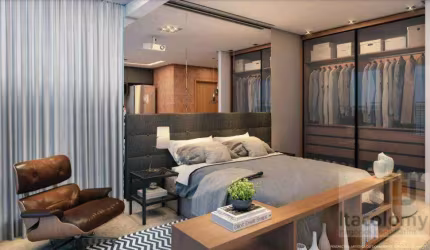 Apartamento com 1 dormitório à venda, 63 m² por R$ 900.990 - Fiori  Alphaville - Barueri/SP