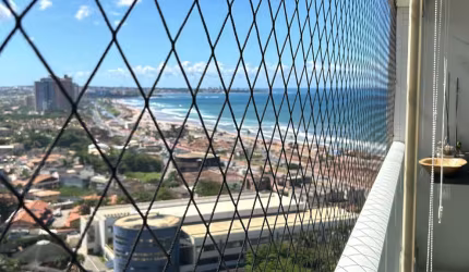 Apartamento com 4/4, 2 suítes, vista mar, varanda, 2 vagas, no Hemisphere 360