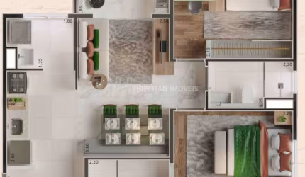 Apartamento em construção a venda Santa Terezinha Santo André