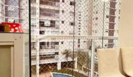Apartamento sacada gourmet com 2 dormitórios, 2 suítes e 2 vagas no Espaço Cerâmica a venda