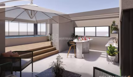 Lançamento cobertura Penthouse na planta com 3 suítes 2 ou 3 vagas + depósito a venda no Barcelona