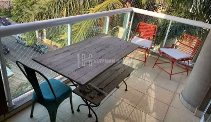 Apartamento amplo com 2 suites, closet, 3 vagas de garagem no Campestre Santo Andre.