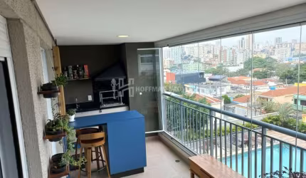 Apartamento com 2 suítes 2 vagas com sacada gourmet a venda no Olímpico São Caetano do Sul