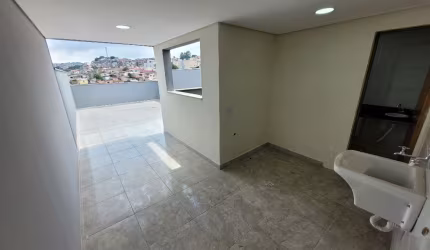 Apartamento Cobertura Novo à Venda com 2 Quartos e 3 WC's em Santo André