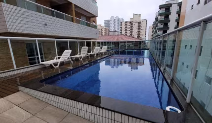 Apartamento para Venda em Praia Grande, Ocian, 2 dormitórios, 1 suíte, 2 banheiros, 1 vaga