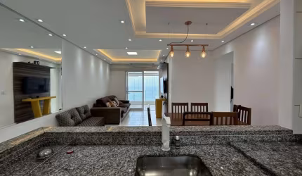 Apartamento para Venda em Praia Grande, Mirim, 2 dormitórios, 1 suíte, 2 banheiros, 1 vaga