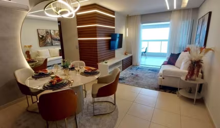 Apartamento para Venda em Praia Grande, Boqueirão, 4 dormitórios, 3 suítes, 4 banheiros, 2 vagas