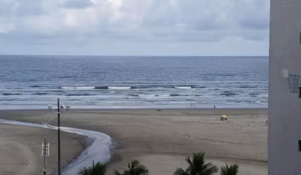 Apartamento para Venda em Praia Grande, Vila Guilhermina, 3 dormitórios, 1 suíte, 2 banheiros, 2 vagas