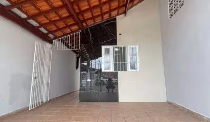 Casa para Venda em Praia Grande, Vila Assunção, 1 dormitório, 1 banheiro, 2 vagas
