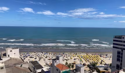 Apartamento para Venda em Praia Grande, Ocian, 2 dormitórios, 1 suíte, 2 banheiros, 2 vagas