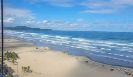 Apartamento para Locação em Praia Grande, Aviação, 3 dormitórios, 3 suítes, 5 banheiros, 2 vagas