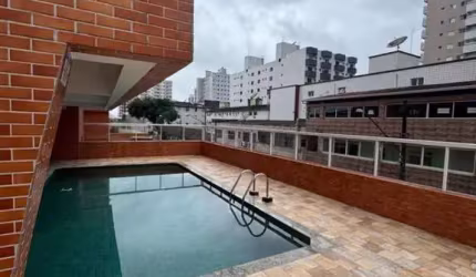 Apartamento para Locação em Praia Grande, Ocian, 2 dormitórios, 1 suíte, 2 banheiros, 1 vaga