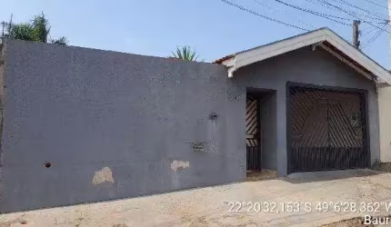 Casa para Venda em Bauru, Conjunto Habitacional Joaquim Guilherme de Oliveira, 2 dormitórios, 2 banheiros, 1 vaga