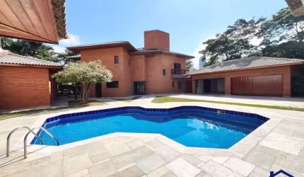 Casa Para Locacao de 1309m² Com 4 Dormitorios Sendo 4 Suites e 12 Vagas de Garagem No Residencial 2 Em Alphaville/sp