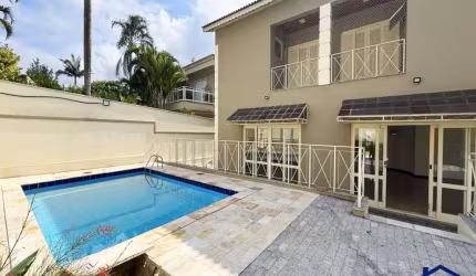 Casa Para Locacao de 560m², 4 Dormitorios, 4 Suites, Piscina, 4 Vagas de Garagem, No Residencial 11, Santana de Parnaiba, Sp