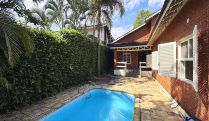 Casa Semi Terrea Para Locacao de 480m² , 4 Dormitorios, 2 Suites, Piscina, Churrasqueira, 6 Vagas No Residencial 9, Alphaville, Santana de Parnaiba, Sp