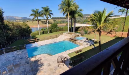 Casa com 6 dormitórios à venda, 600 m² por R$ 4.000.000,00 - Condomínio Novo Horizonte - Piracaia/SP