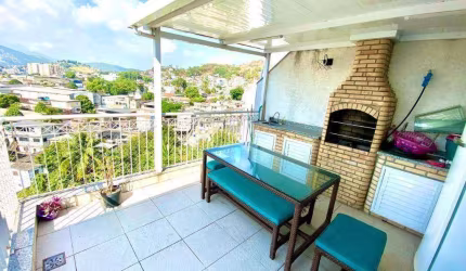 Cobertura com 3 quartos à venda, 130 m² por R$ 550.000 - Vila Valqueire - Rio de Janeiro/RJ