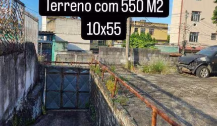 Terreno à venda, 550 m² por R$ 430.000,00 - Quintino Bocaiúva - Rio de Janeiro/RJ