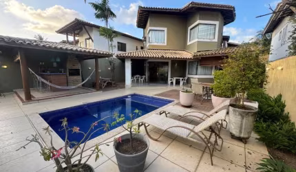 Casa em condomínio fechado com 4 quartos à venda no Vilas do Atlantico, Lauro de Freitas  por R$ 1.410.000