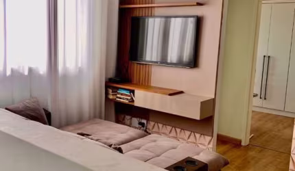 Apartamento com 2 dormitórios à venda, 50 m² por R$ 165.000,00 - Chácara Letônia - Americana/SP
