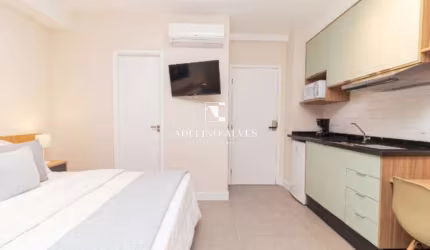 Apartamento para locação na Republica , 1 dormitório e 24,90 m ²