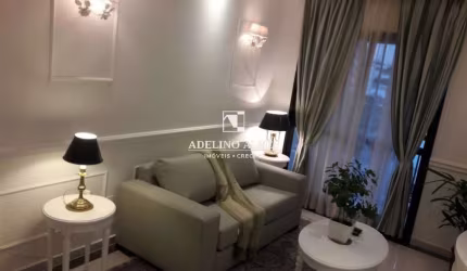 alugo Apto com 1 dormitório mobiliado, terraço, 35 mts