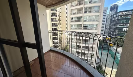 Vendo ou alugo Itaim Bibi com 45 mts, 1 dormitório com varanda