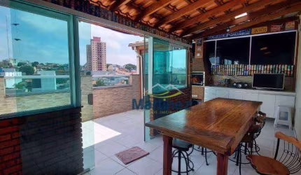 Cobertura com 2 dormitórios à venda, 108 m² por R$ 465.000 - Vila Curuçá - Santo André/SP