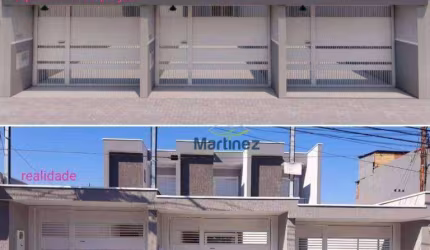 Sobrado com 3 dormitórios à venda, 110 m² por R$ 640.000,00 - Parque São Lucas - São Paulo/SP