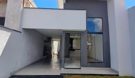 2 Casas à venda no Residencial Paraíso com acabamento premium – Senador Canedo