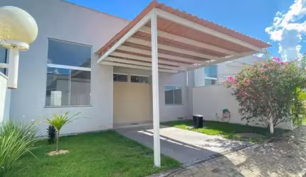 Casa para locação em condomínio fechado – 3 quartos, quintal e área gourmet