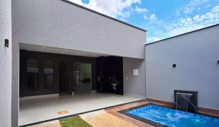 Casa com piscina no Jardim Canedo II – Financiável!