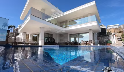 Casa em condomínio fechado com 5 quartos à venda na Estrada Haroldo Soares Glavan, 18, Cacupé, Florianópolis por R$ 15.900.000