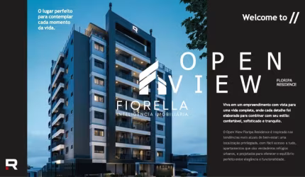 OPEN VIEW FLORIPA RESIDENCE - LANÇAMENTO NO NOVO ESTREITO, 2 E 3 QUARTOS