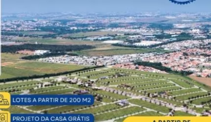 Lotes  de 200 m²  no bairro João Aranha Paulínia, lazer, local privilegiado, plano, última fase