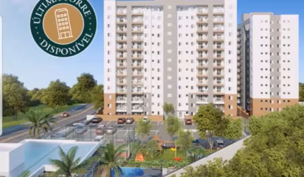 Apartamento em Hortolândia 2 dorms, 51 m², lazer, conveniência e sustentabilidade