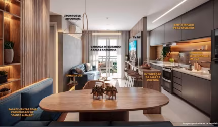 Apartamento bairro São Bernardo, 56 m², 2 dormitórios, suíte, vaga, lazer completo,  prox Av Prestes Maia e Av Amoreiras